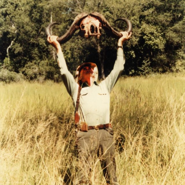 Perhaps you’ve seen an artistic rendition of this photo before!? #JeffCooper #cstories #okavangodelta #africa 1984.
